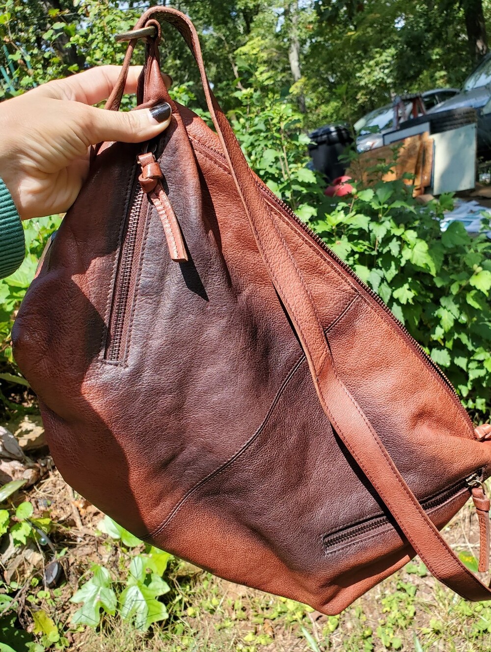 Free People Leather Rumble Bag